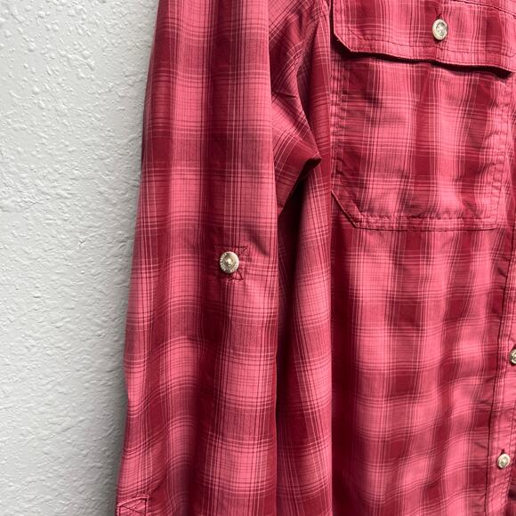 Eddie Bauer Travex Classi Fit Womens Outdoor Hiking Breathable Shirt Size Large - Picture 5 of 12